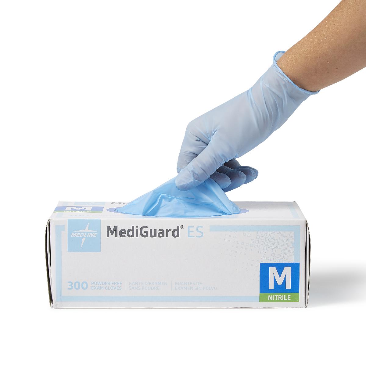 MediGuard®ES无粉末无乳胶丁腈检查手套