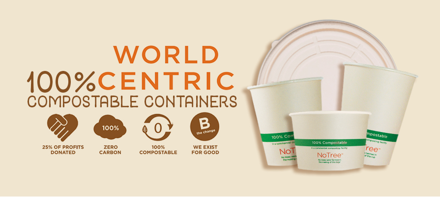 World Centric®可堆肥食品服务产品