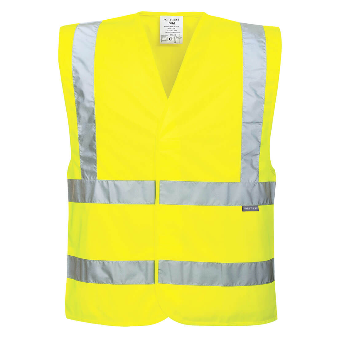 Portwest® Planet EC76 Eco-Friendly Hi-Vis Vests, Class 2 (10pk)