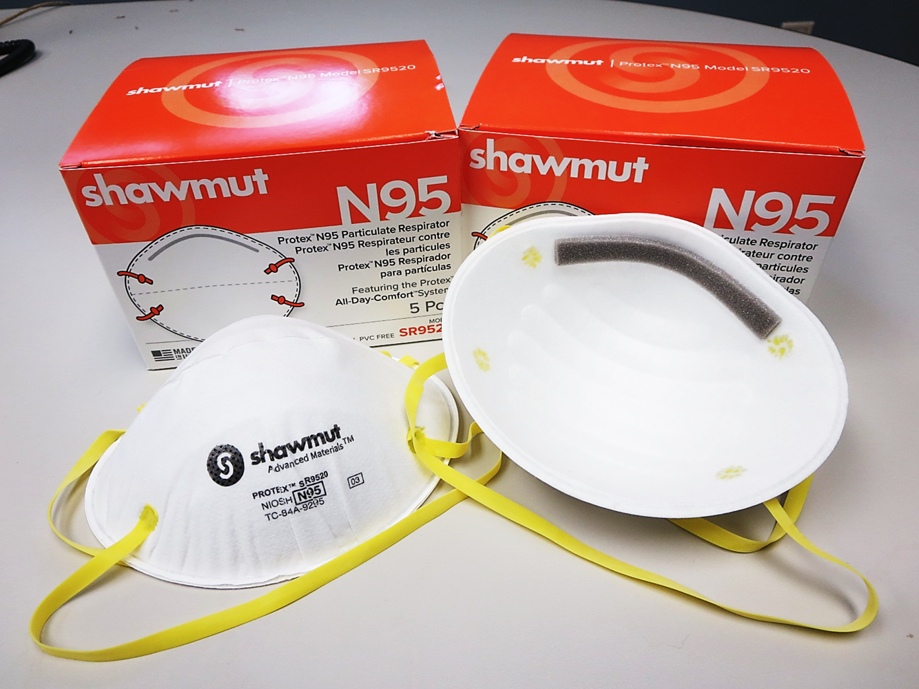 Shawmut Protex™N95微粒防护口罩SR9520型