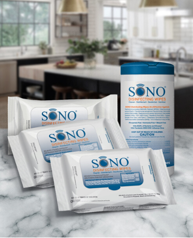 SONO®消毒表面湿巾