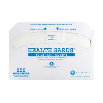 #HG-2500 Hospeco®Health Gards®半折叠一次性马桶盖