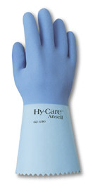 62400安塞尔®Hy-Care™绒衬耐化学手套