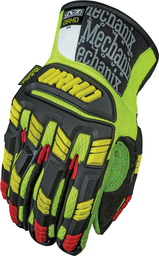 MF1ORHD Mechanix Wear®石油和天然气ORHD®冲击手套，带PVC点缀手掌