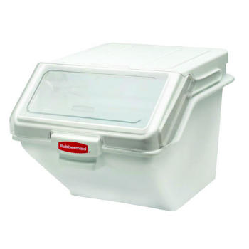 RCP 9G58 WHI Rubbermaid®商用10.7加仑ProSave货架储存成分箱