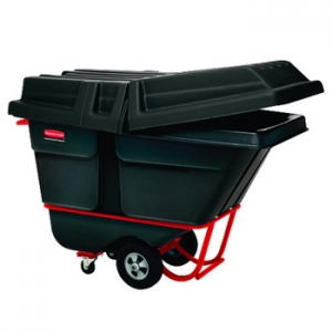 1306 Rubbermaid®商用1400磅旋转成型倾斜卡车