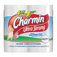 宝洁®专业超强2层Charmin®卫生纸卷